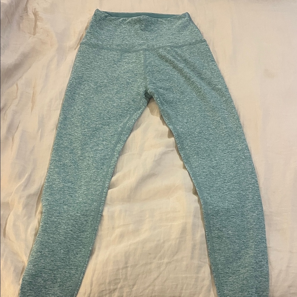 Beyond Yoga Teal practice Leggings